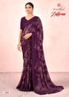 Zaffran By Kashvi Swarovski Work Printed Designer Sarees Wholesale Suppliers In Mumbai 